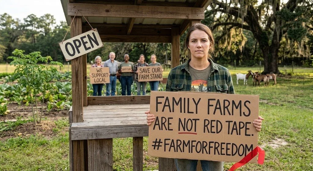 Battling the Red Tape of Liberty County and Fighting for Food Freedom