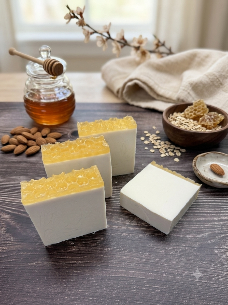 Honey Almond Goat Milk Soap