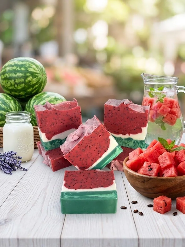Watermelon Goat Milk Soap