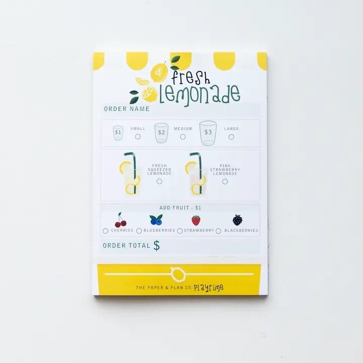 Kids Lemonade Stand Playtime Pad