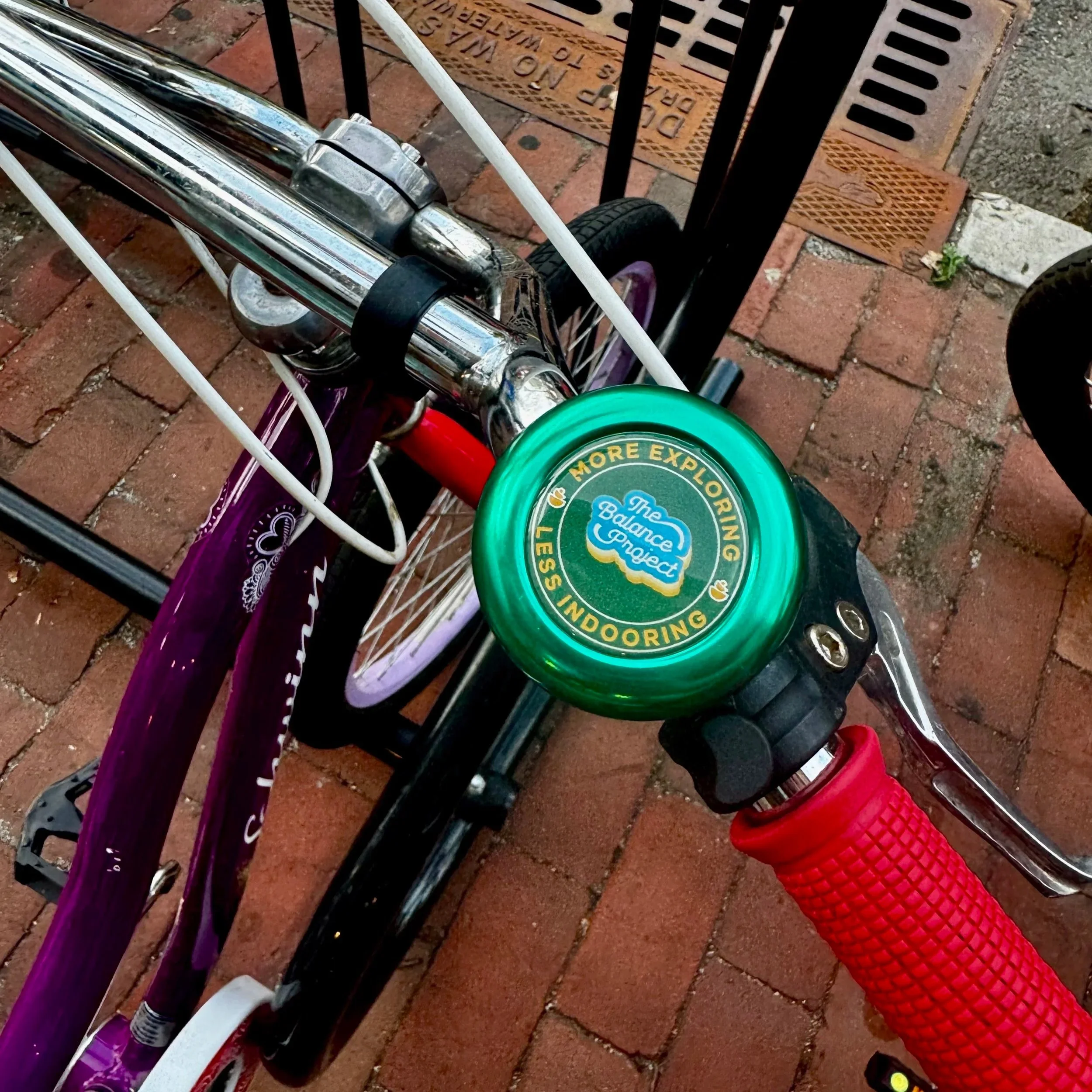 'More Exploring' Bike Bell