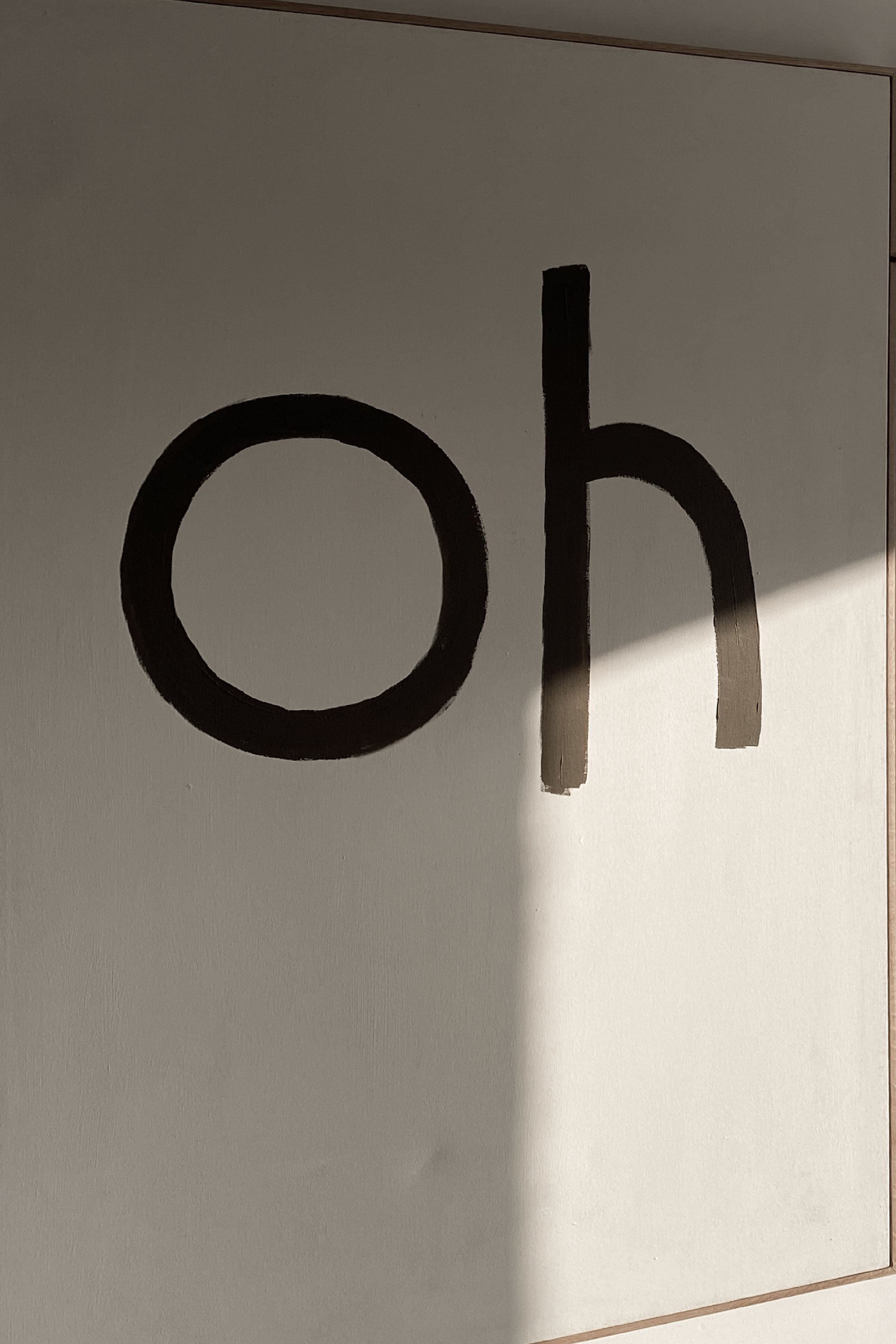 oh – Original auf Papier