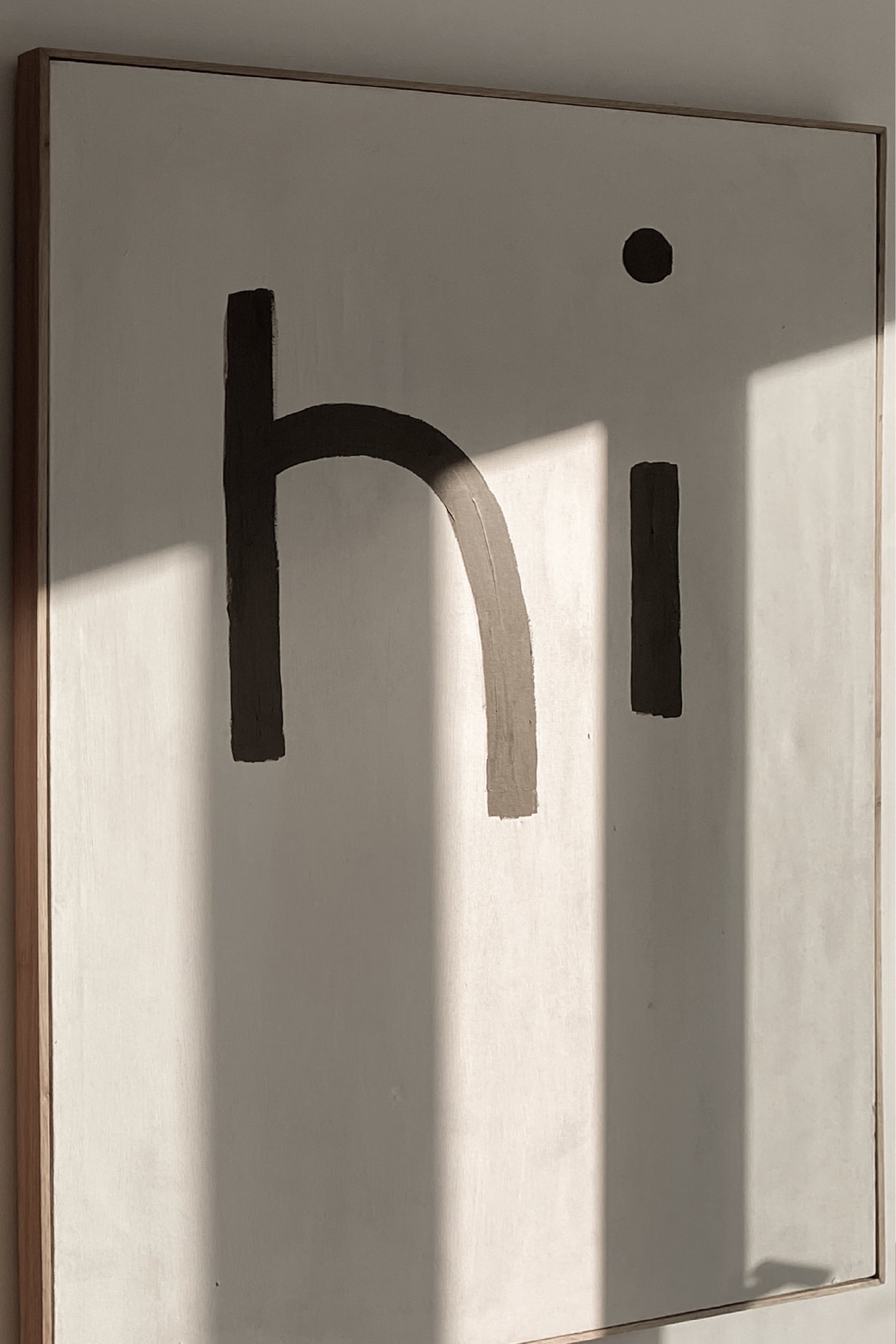hi – Original auf Papier