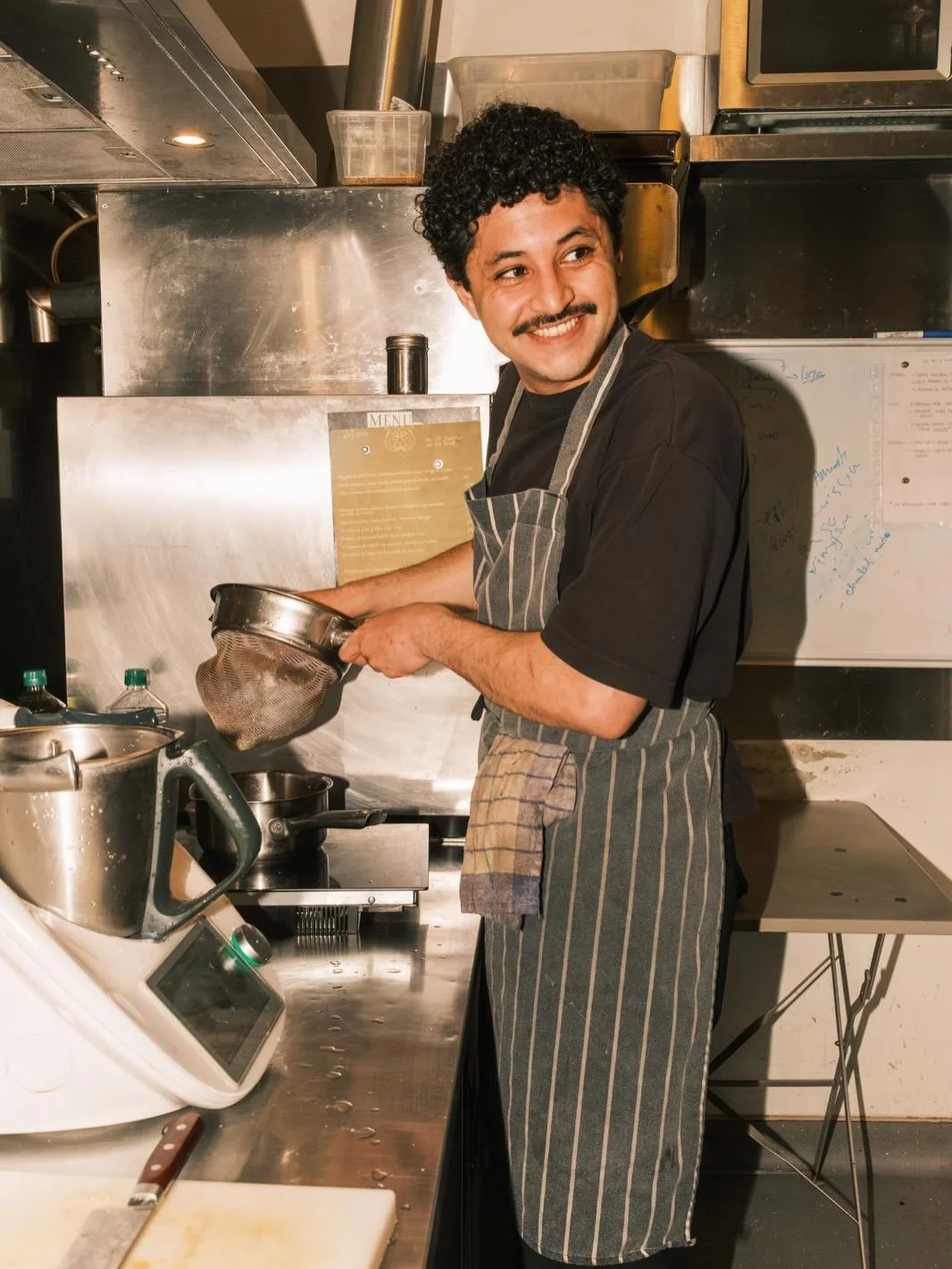 NEXT UP AND FRESH FROM THE EUROSTAR, MONSIEUR ZACHARY NICOLET !!!
06/10-31/10

I first sampled Zach&rsquo;s food in his Parisian flat, whilst he&rsquo;s lovely girlfriend was pouring me wine, what a vibe. 
Zach has an intuitive way of cooking which I