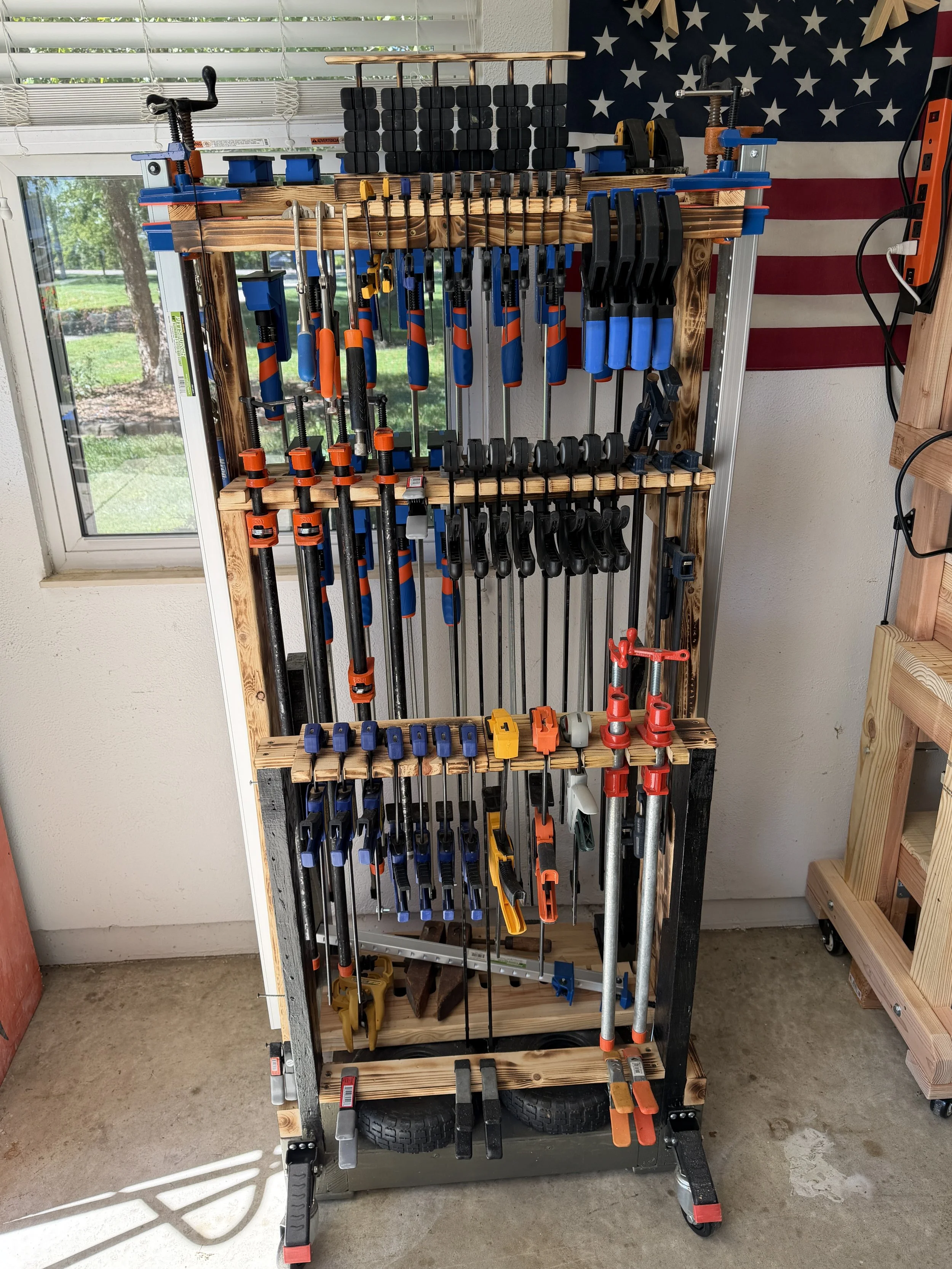 Mobil Clamps Rack