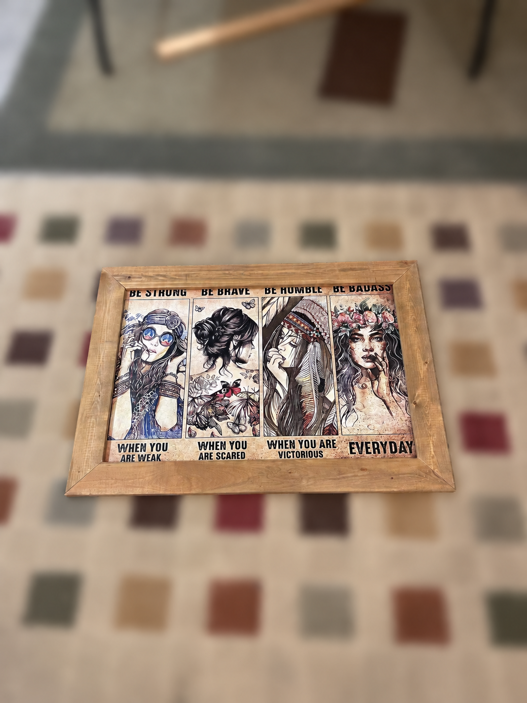 Rustic Wood Poster Frme