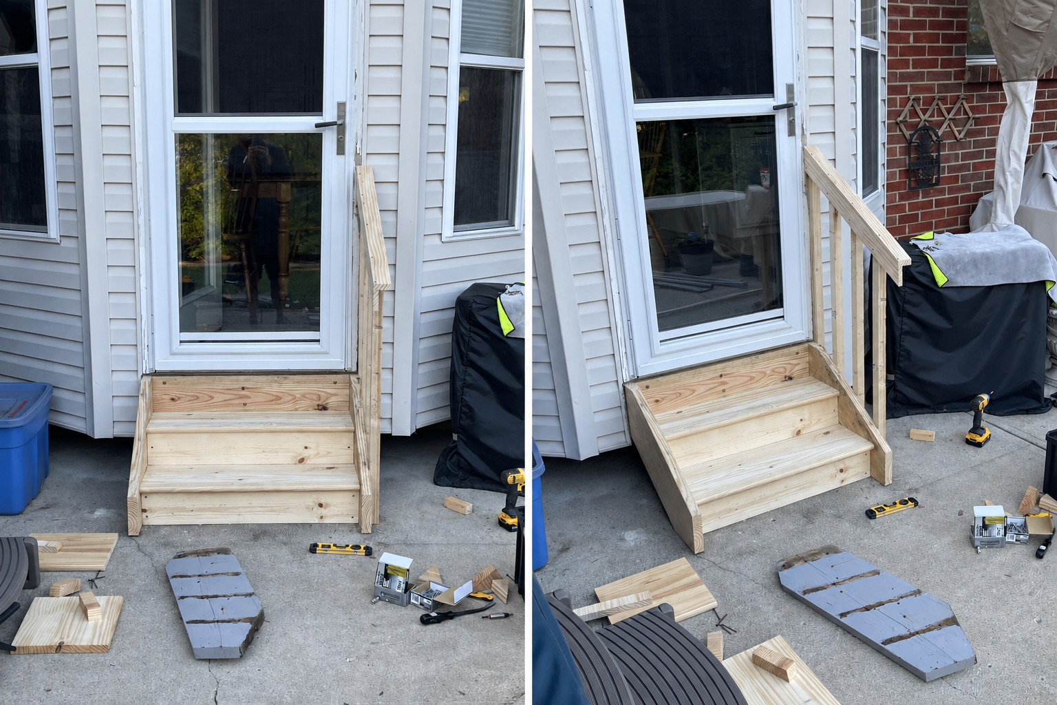 Exterior Patio Steps