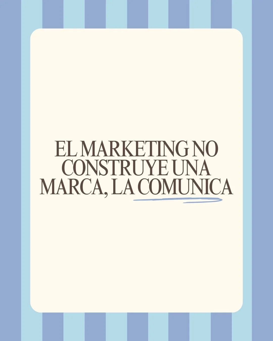 Una marca puede tener un gran producto o servicio, pero si no sabe comunicar qu&eacute; la hace diferente, es dif&iacute;cil que su audiencia llegue a verlo. El marketing no deber&iacute;a tratarse solo de crear contenido, seguir tendencias o publica