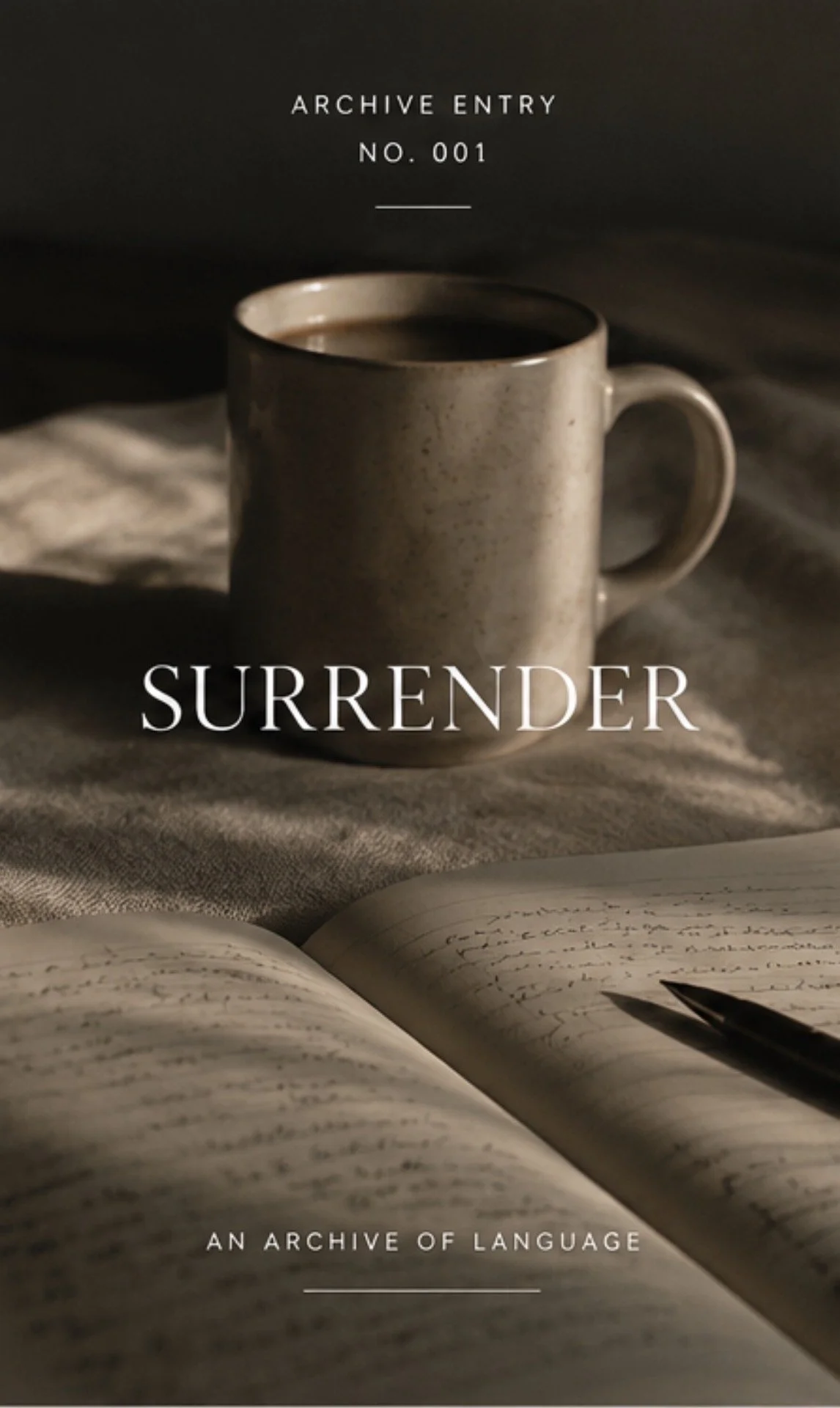 No. 001 - Surrender