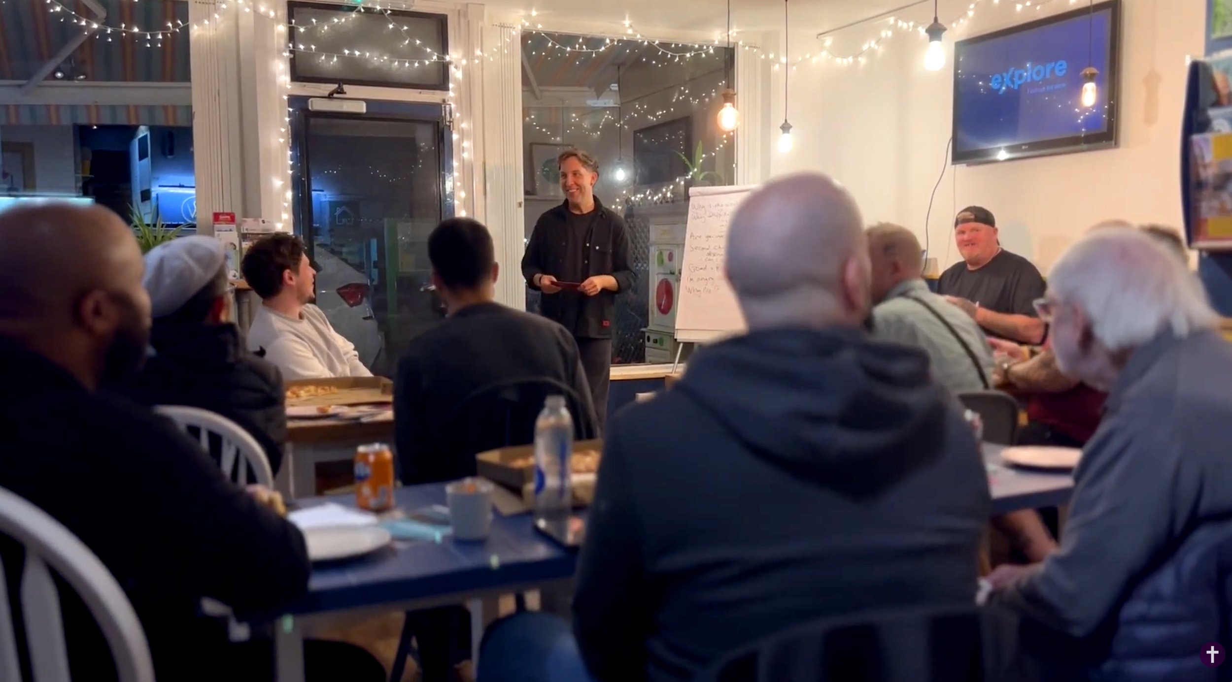 Explore Course in full flow with a group of people investigating what life, faith and the claims of Jesus are all about. #Explore #Jesus #Faith #Hope