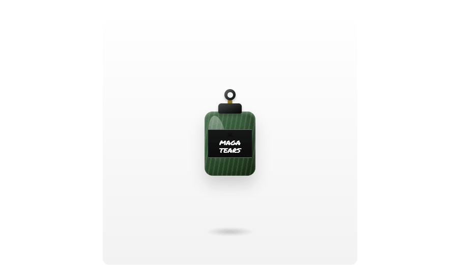 Bottled MAGA Tears Charm