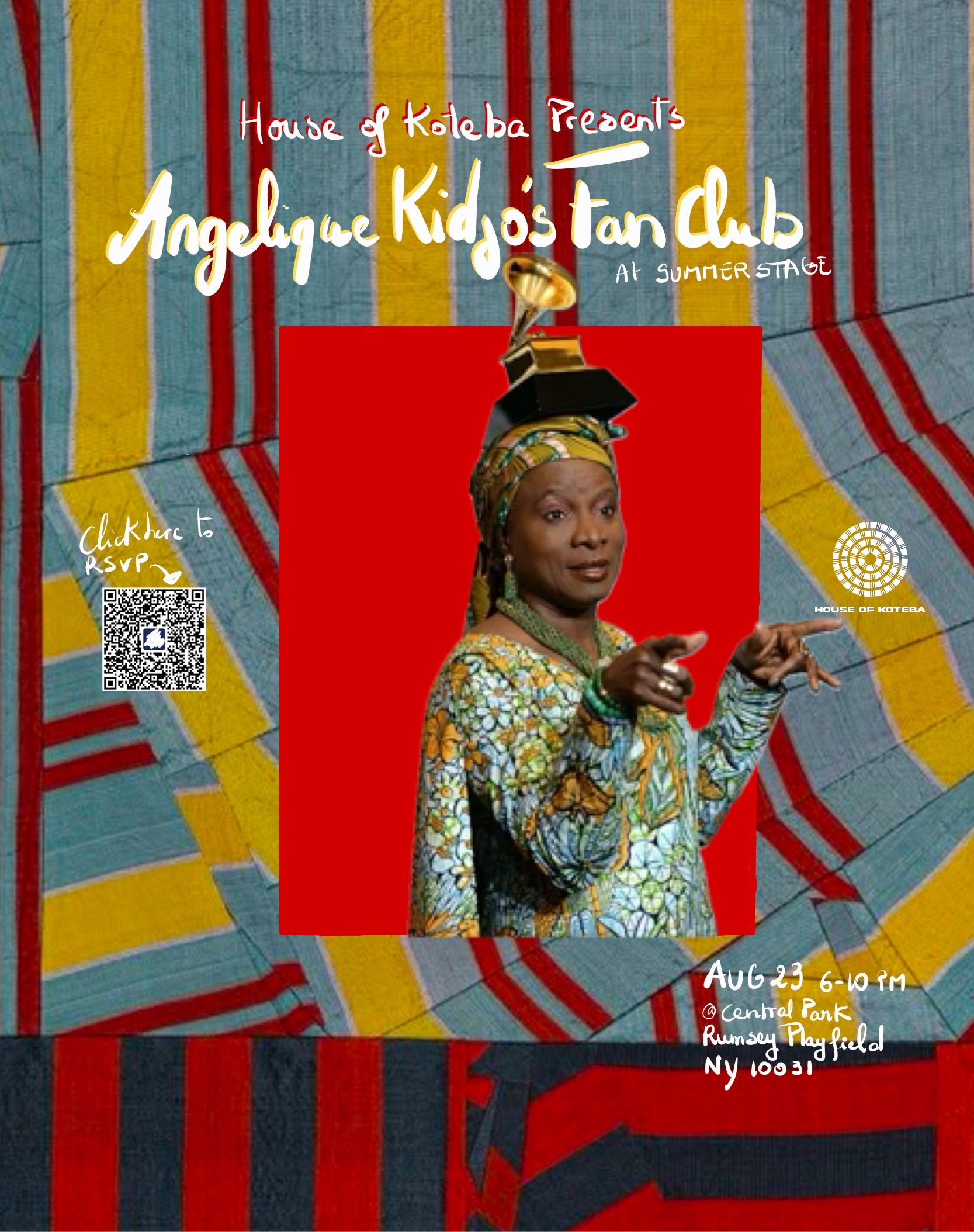 ANGELIGUE KIDJO’S FANCLUB @ SUMMERSTAGE