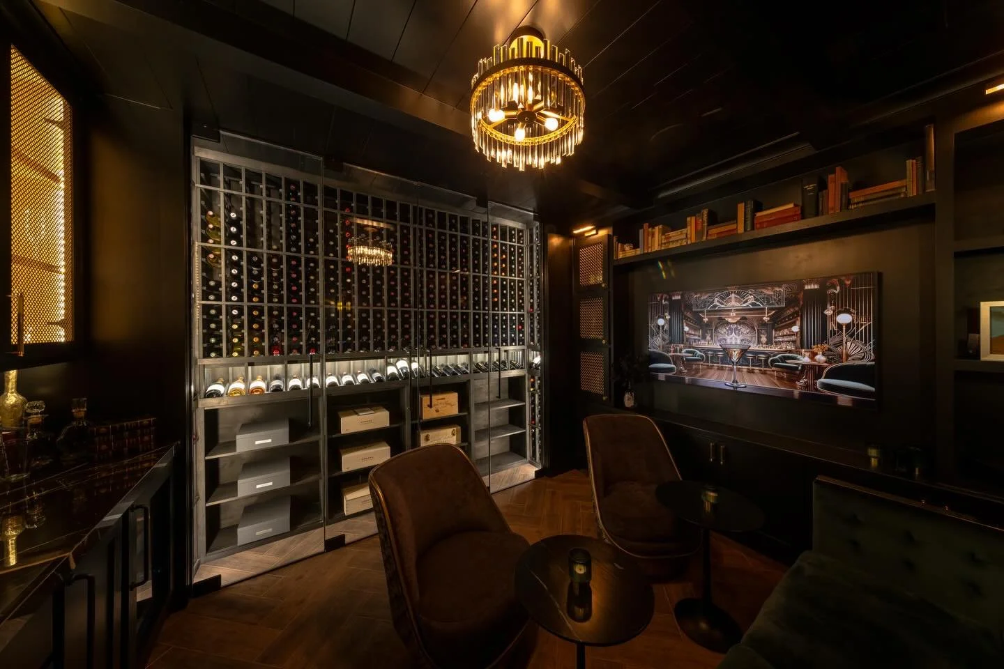 Cold evenings call for spaces designed to slow things down.

This custom speakeasy at The Carlsbad Reserve was designed for quiet conversations, curated collections, and nights that don&rsquo;t need an occasion.

Thoughtfully built. Intentionally tim