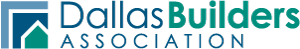 Dallas Builders Association logo with house icon and text