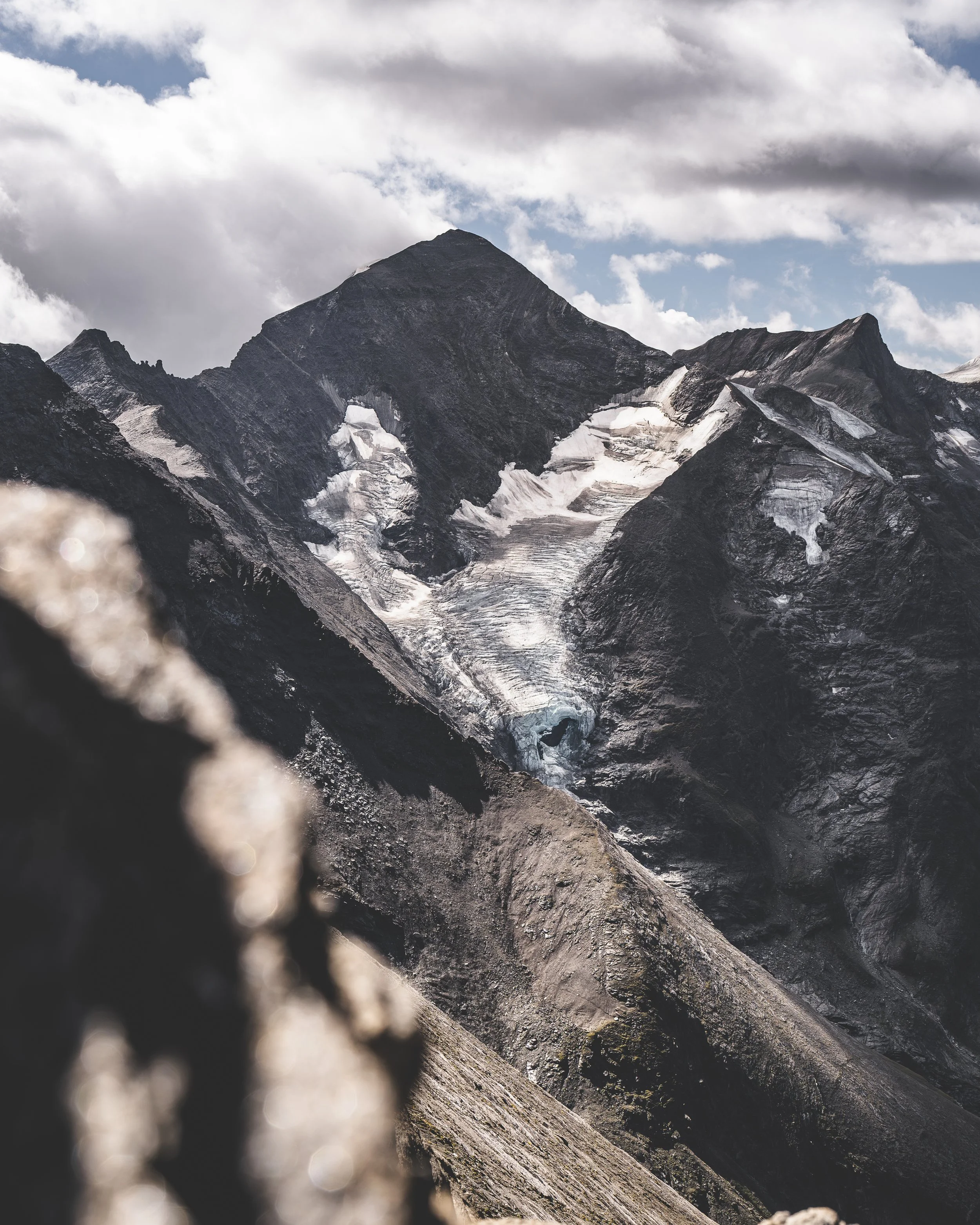 Wiesbachhorn mit Gletscher