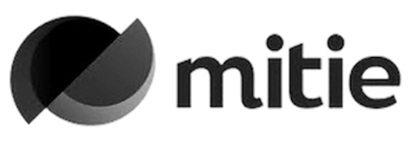 Mighty logo with a black and gray sphere and the word 'mighty' in black text.