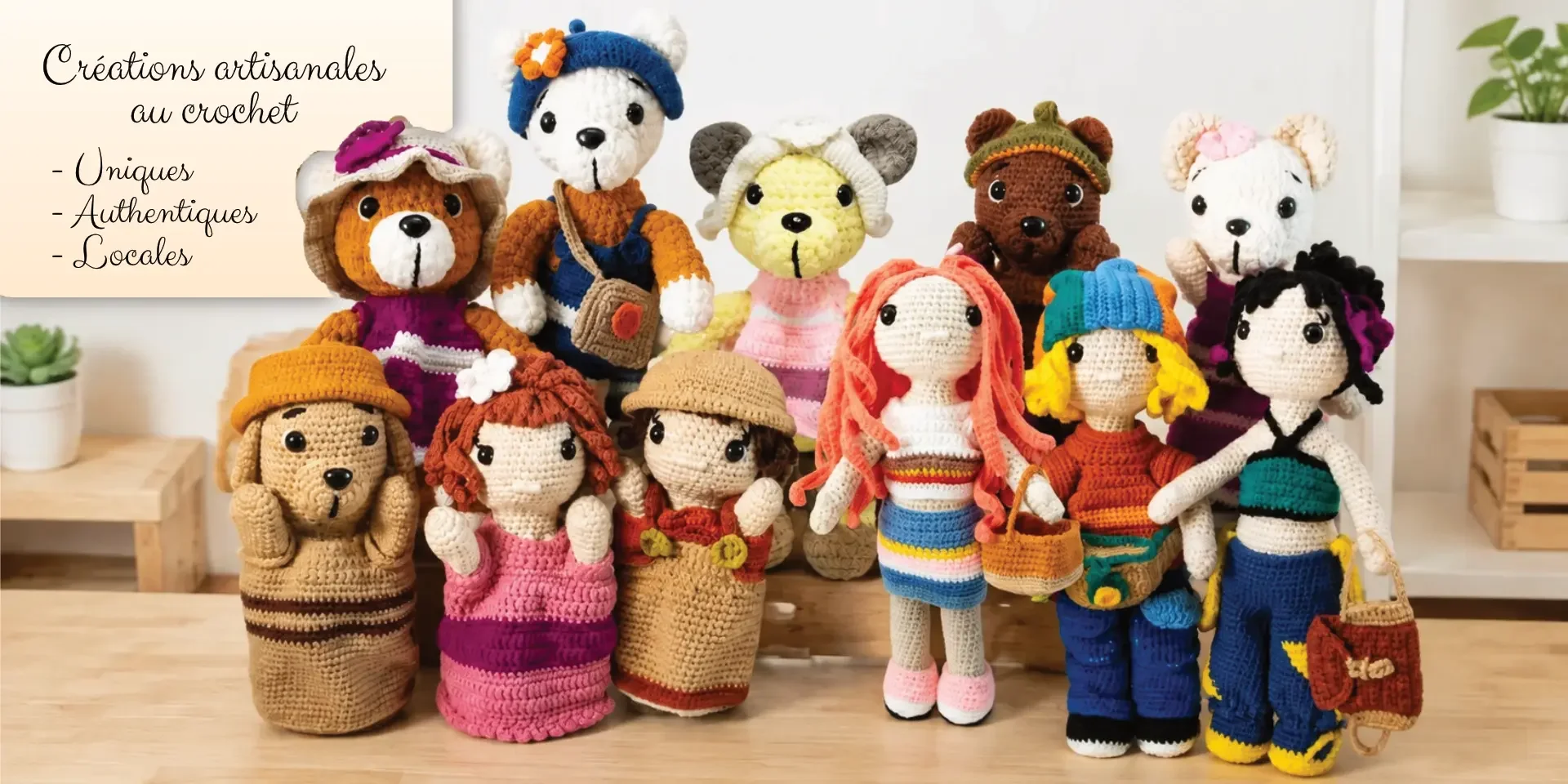 Créations artisanales au crochet