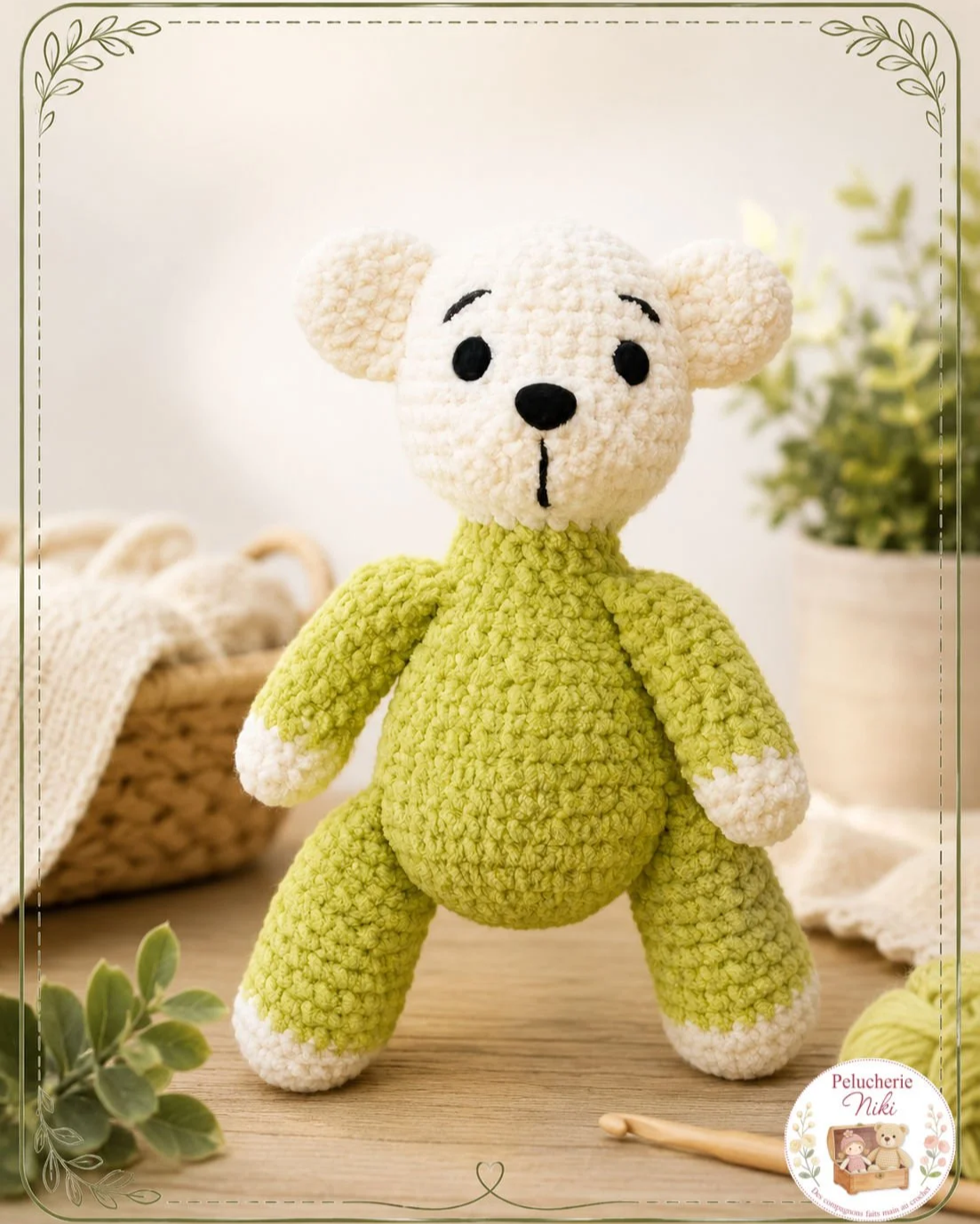Ourson en crochet patron