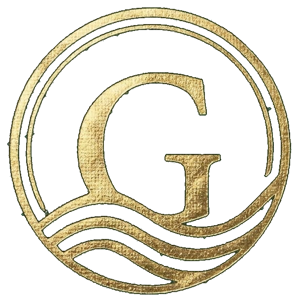 Grenae gold monogram logo