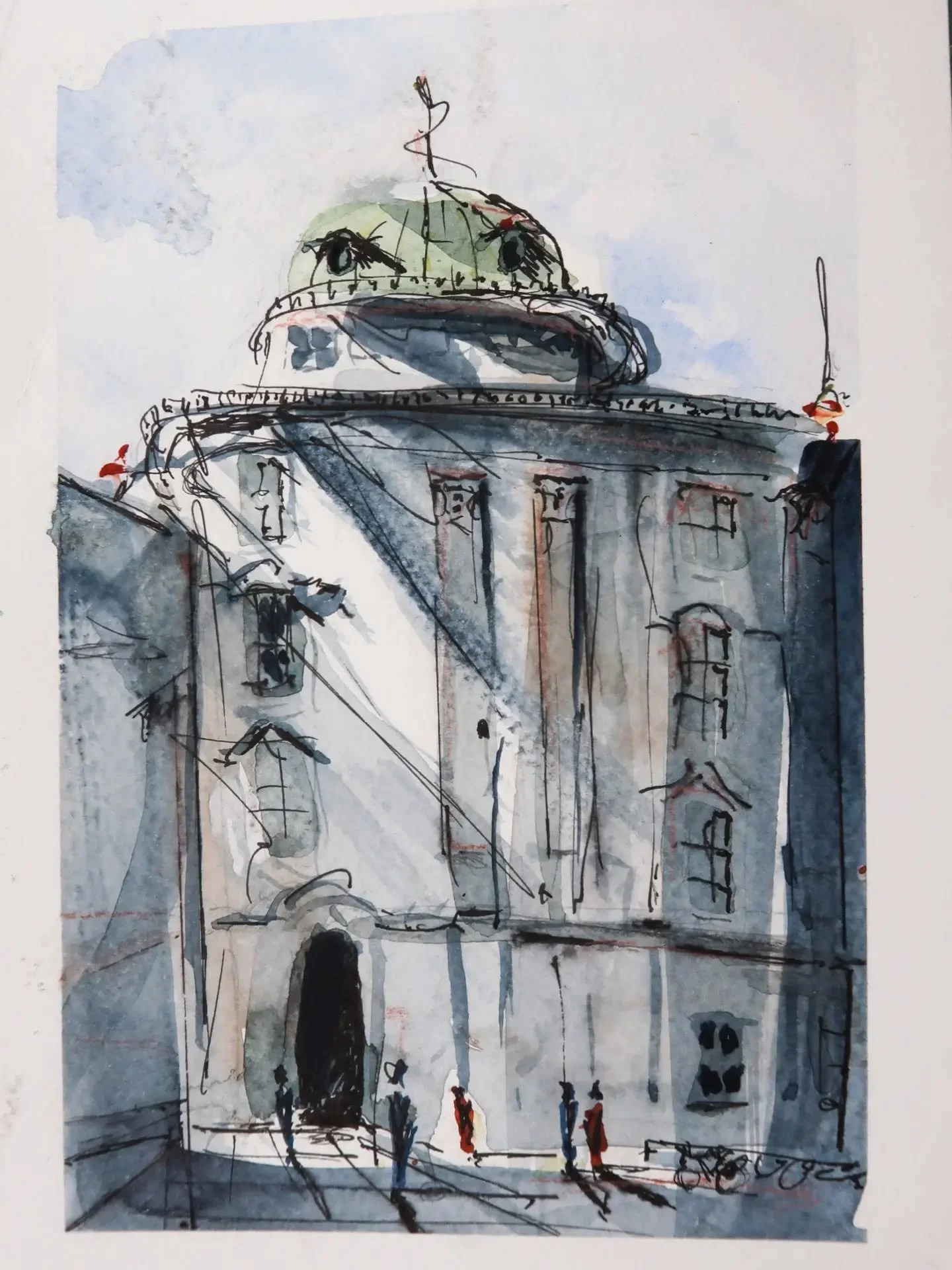 'Hofburg' - Innsbruck, Austria 

15x20

Watercolour on paper