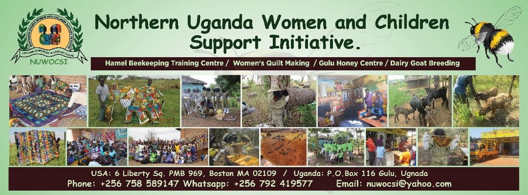 Banner for Northern Uganda Women and Children Support Initiative.
