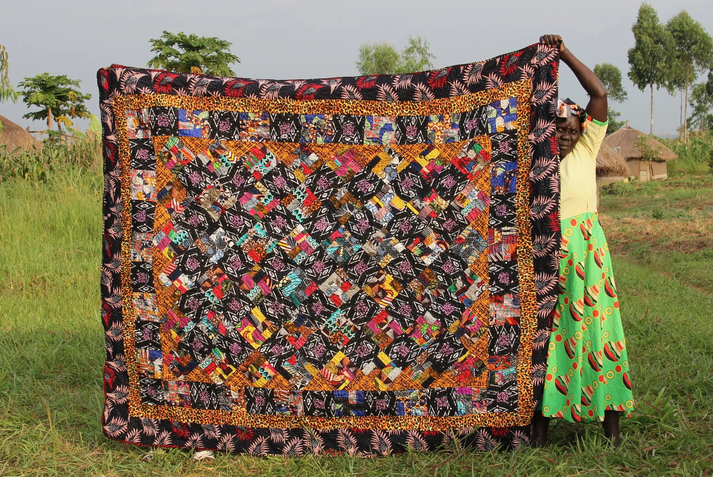 P25-26 Lagulu Pauline / Size 84" x 92" / 275,000ugx. / $75 