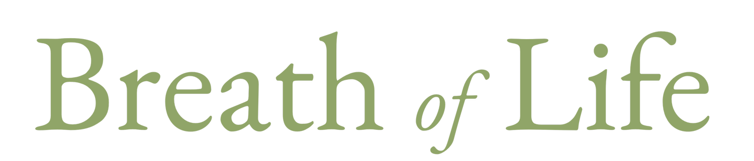 BREATH OF LIFE