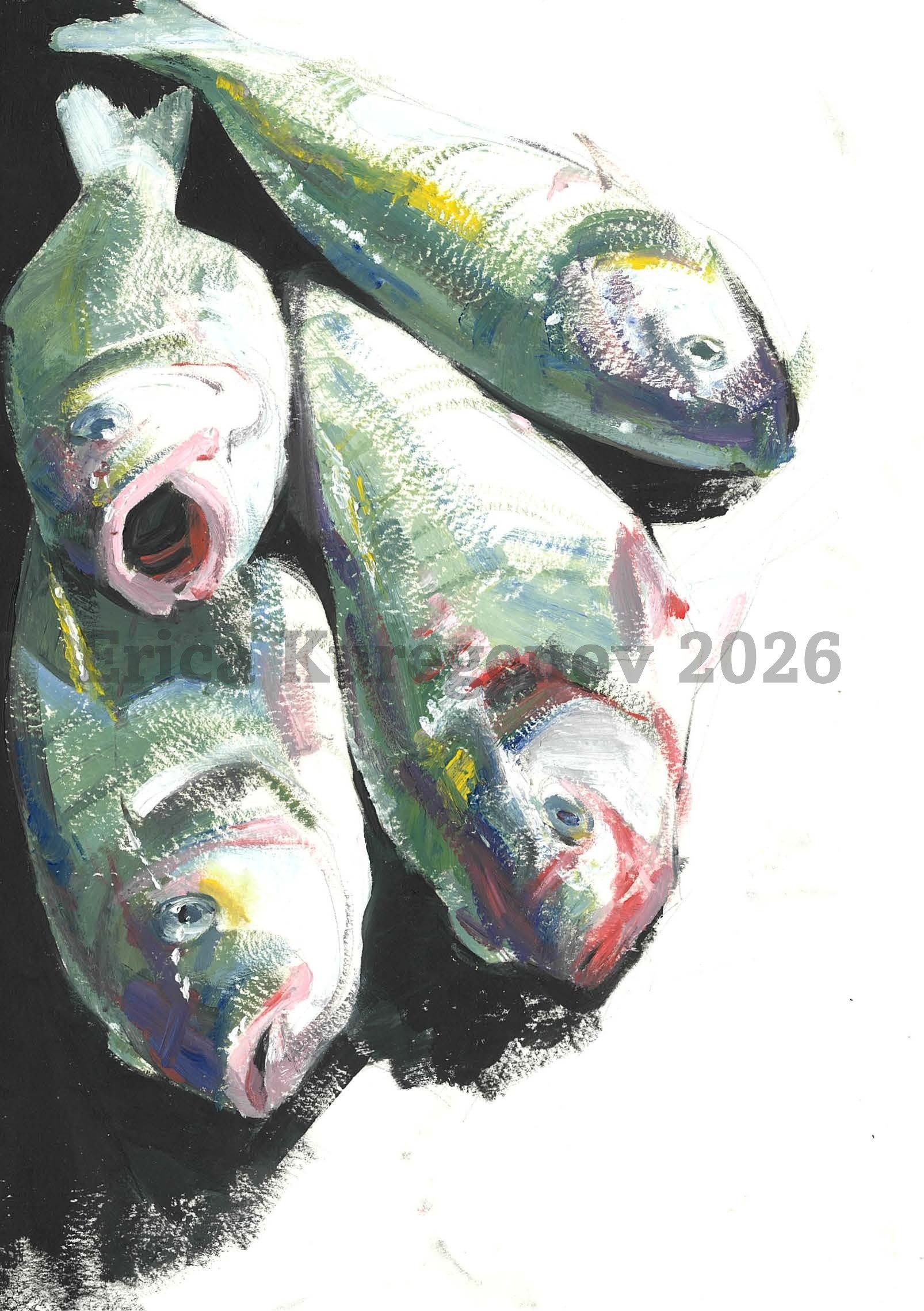 Sea Bass at the Market