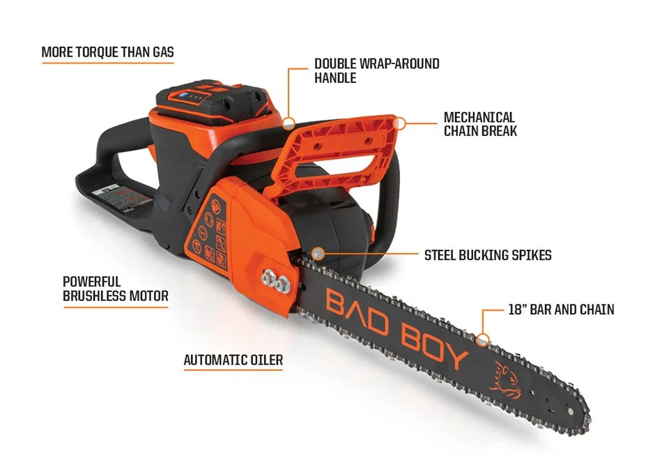 18" CHAINSAW + 4AH BATTERY + CHARGER