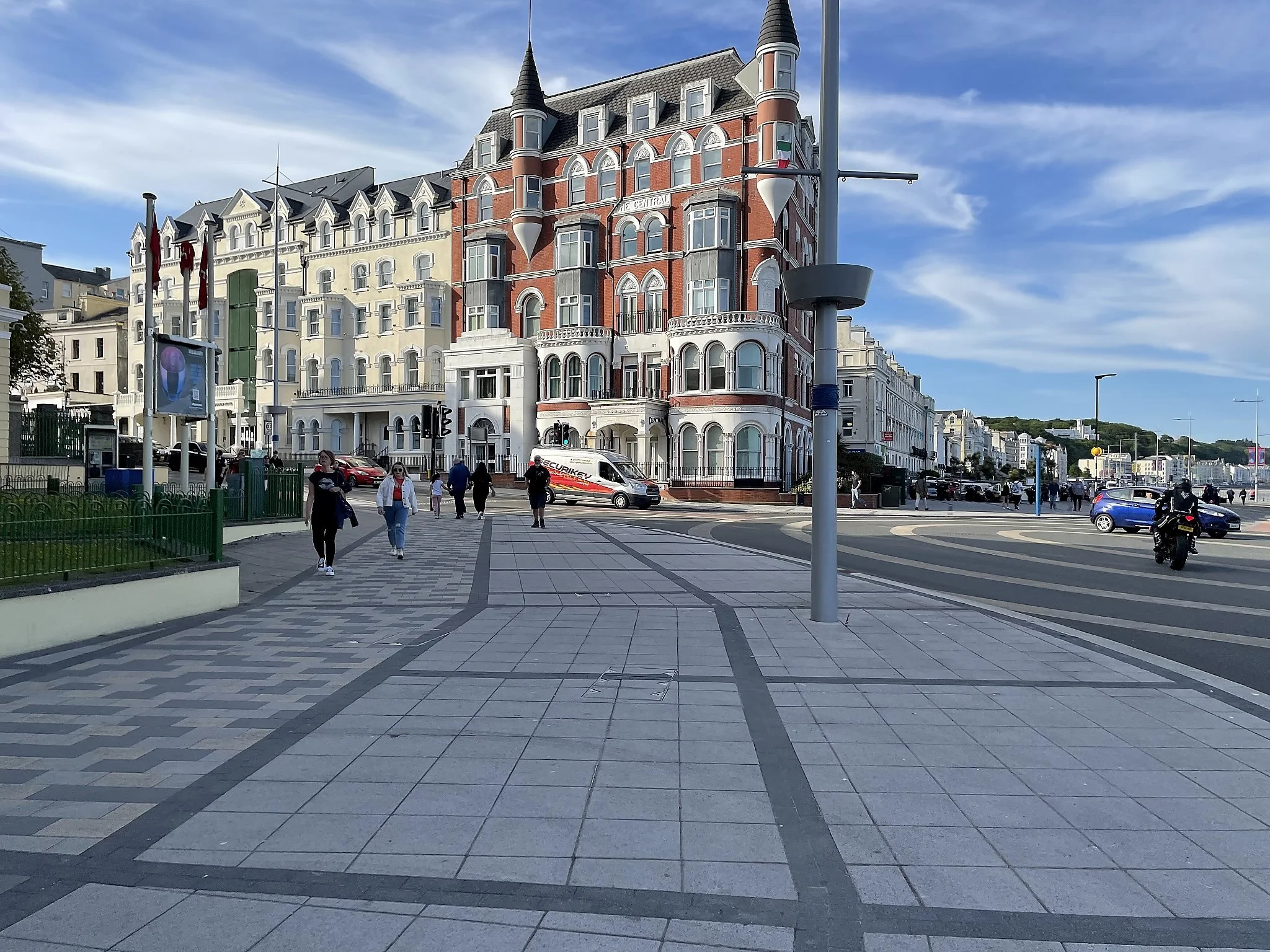Much of the architecture along the Promenade is similar, and gives the city its charm.