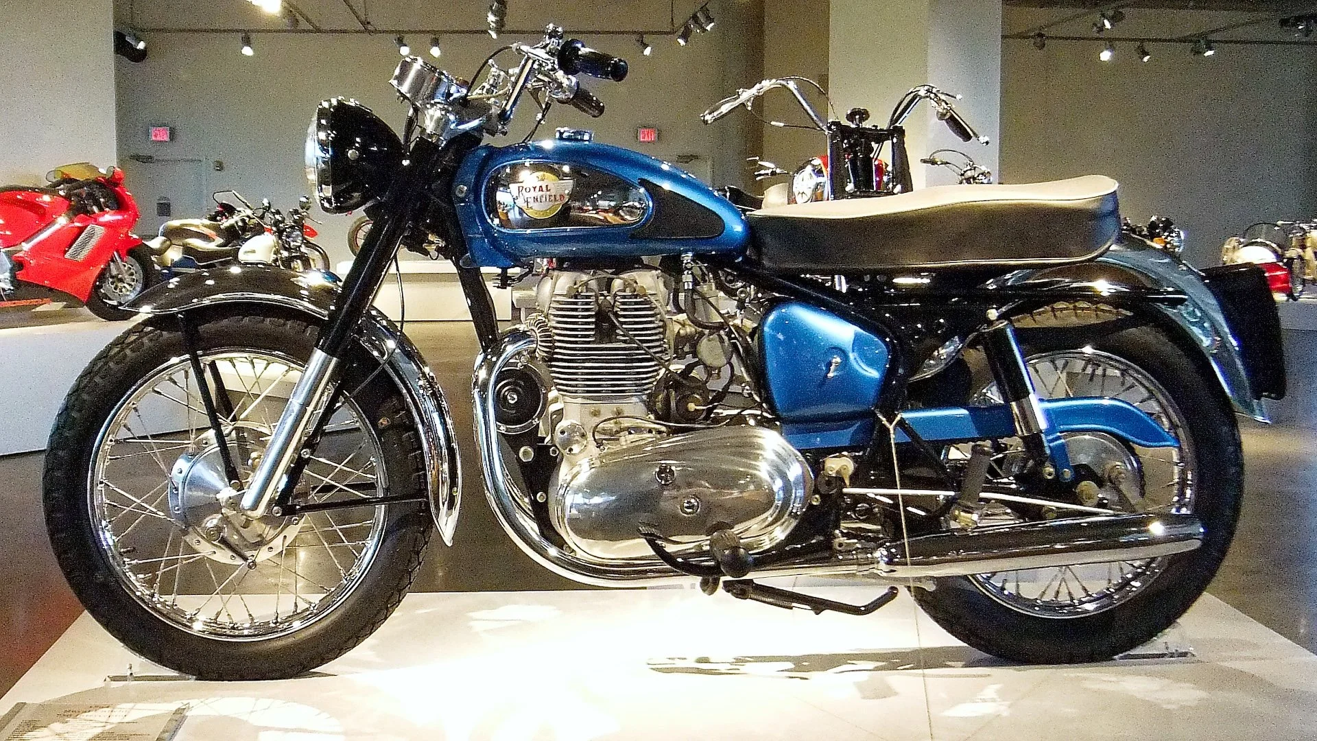 1964 Royal Enfield 750 Interceptor.