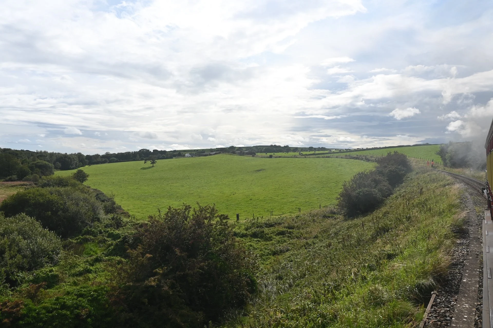 With all the rain, it's no wonder the Isle of Man is so lush.