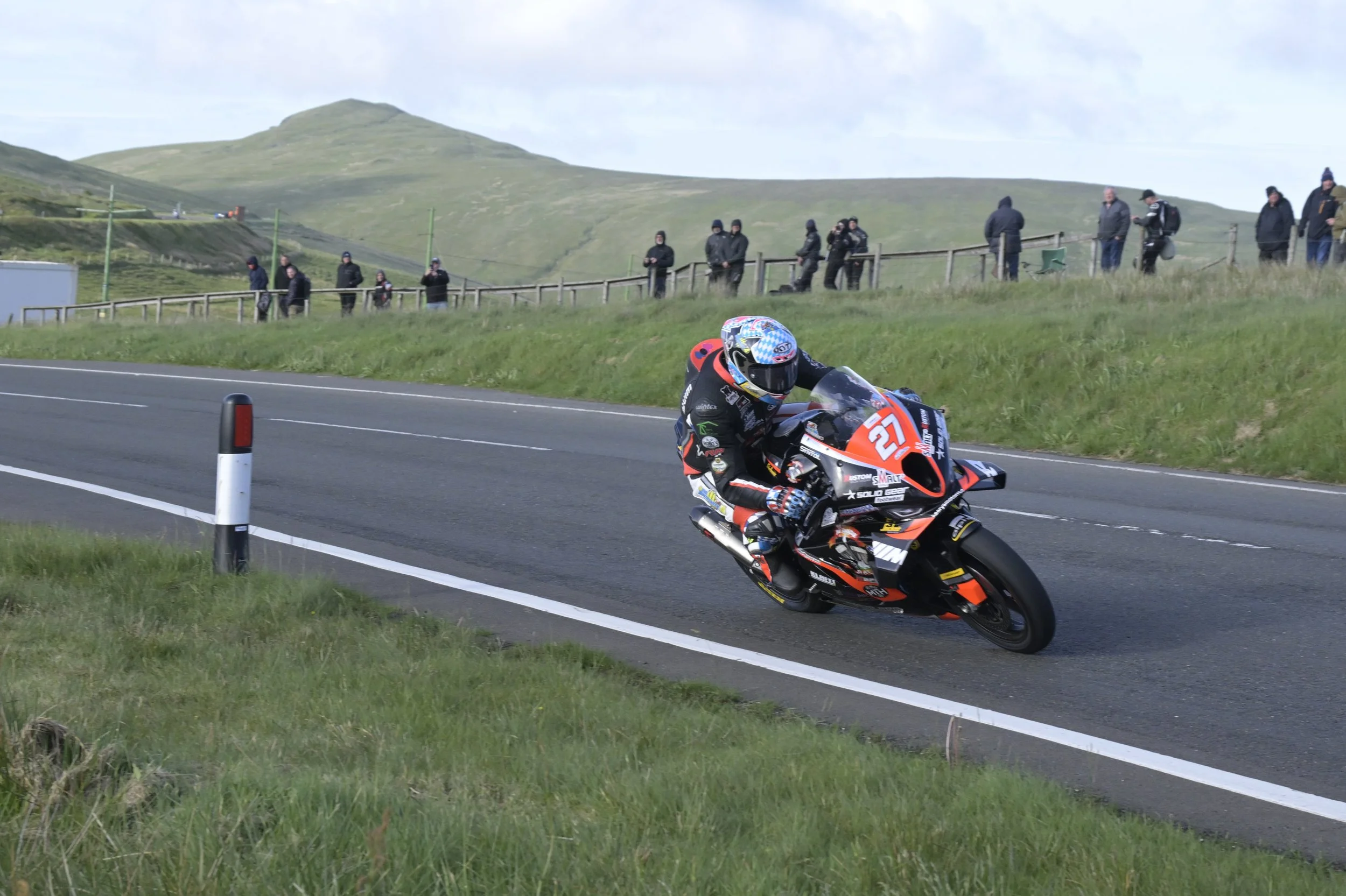 Milwaukee Senior TT. #27 David Datzer - BMW S1000RR - Roadhouse Macau by Solidgear Racing. Photo taken at Bungalow. 