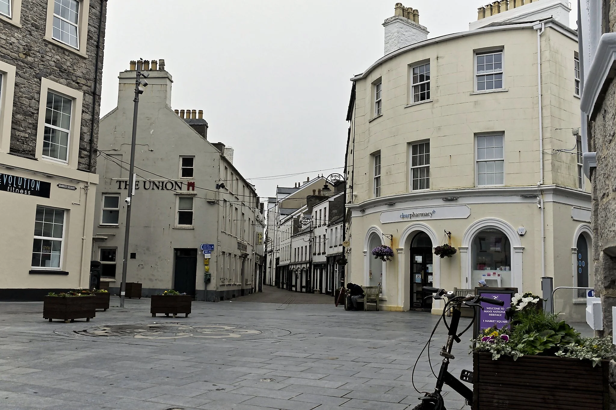 Market Square in Castletown.
