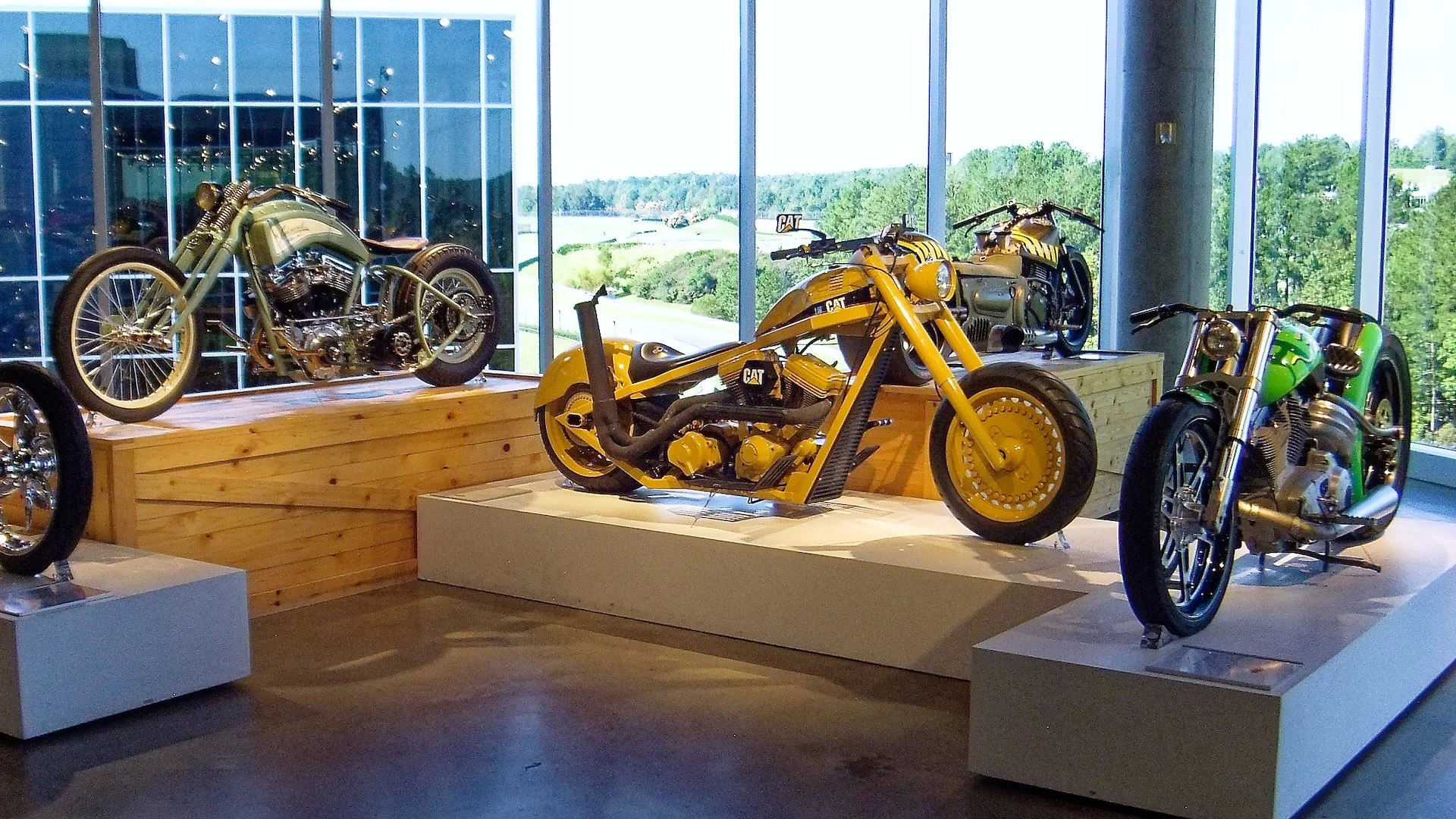 2005 Orange County Choppers CAT bike.