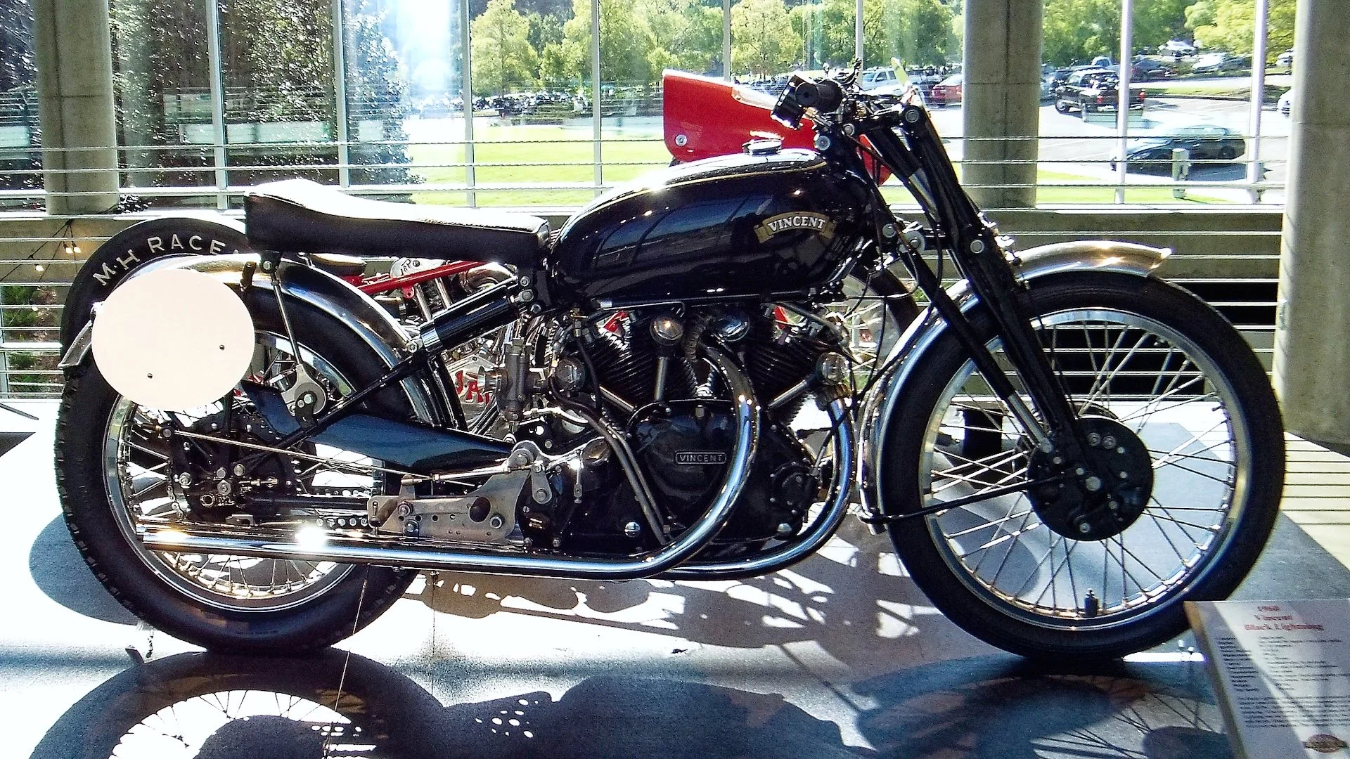 1960 Vincent Black Lightning.