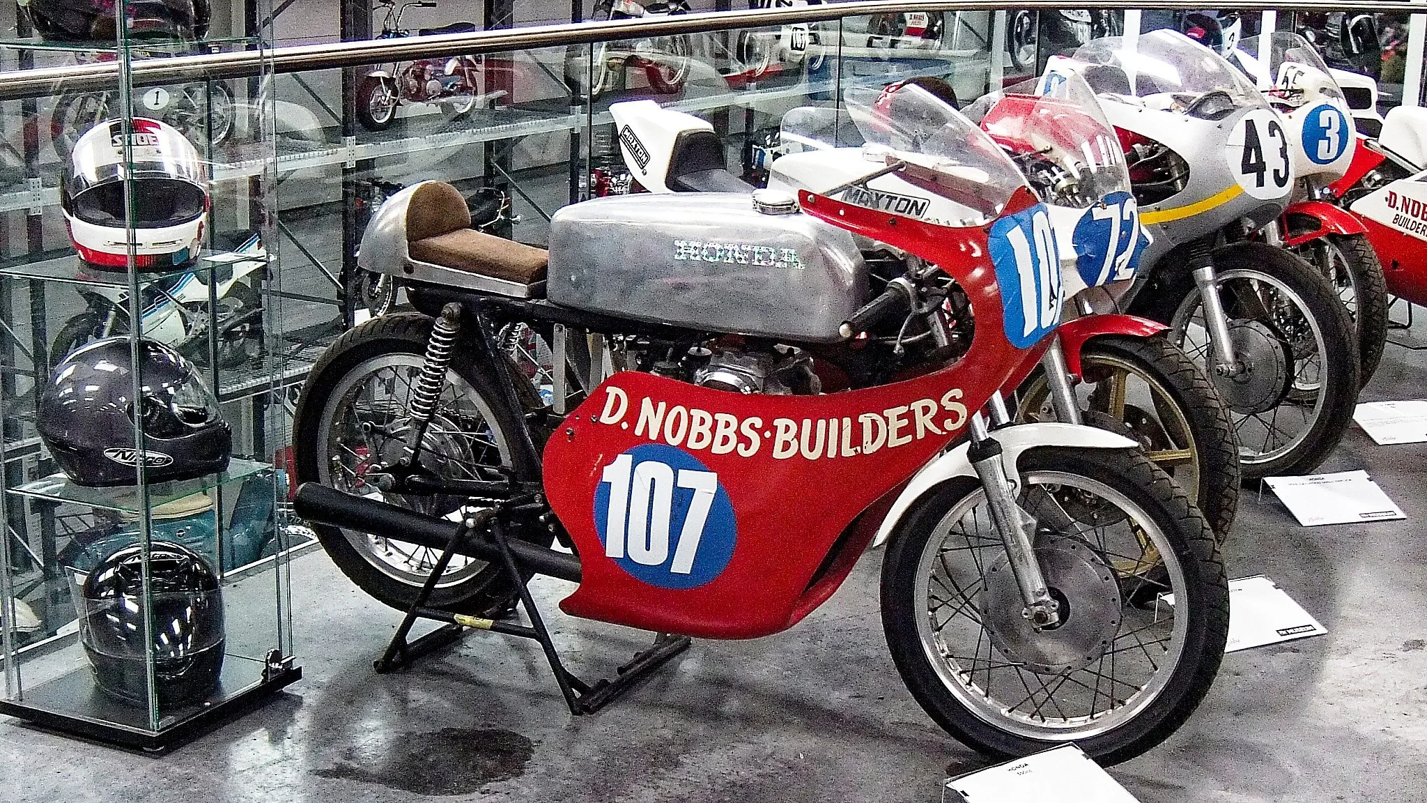 These are all vintage Honda 2-strokes.