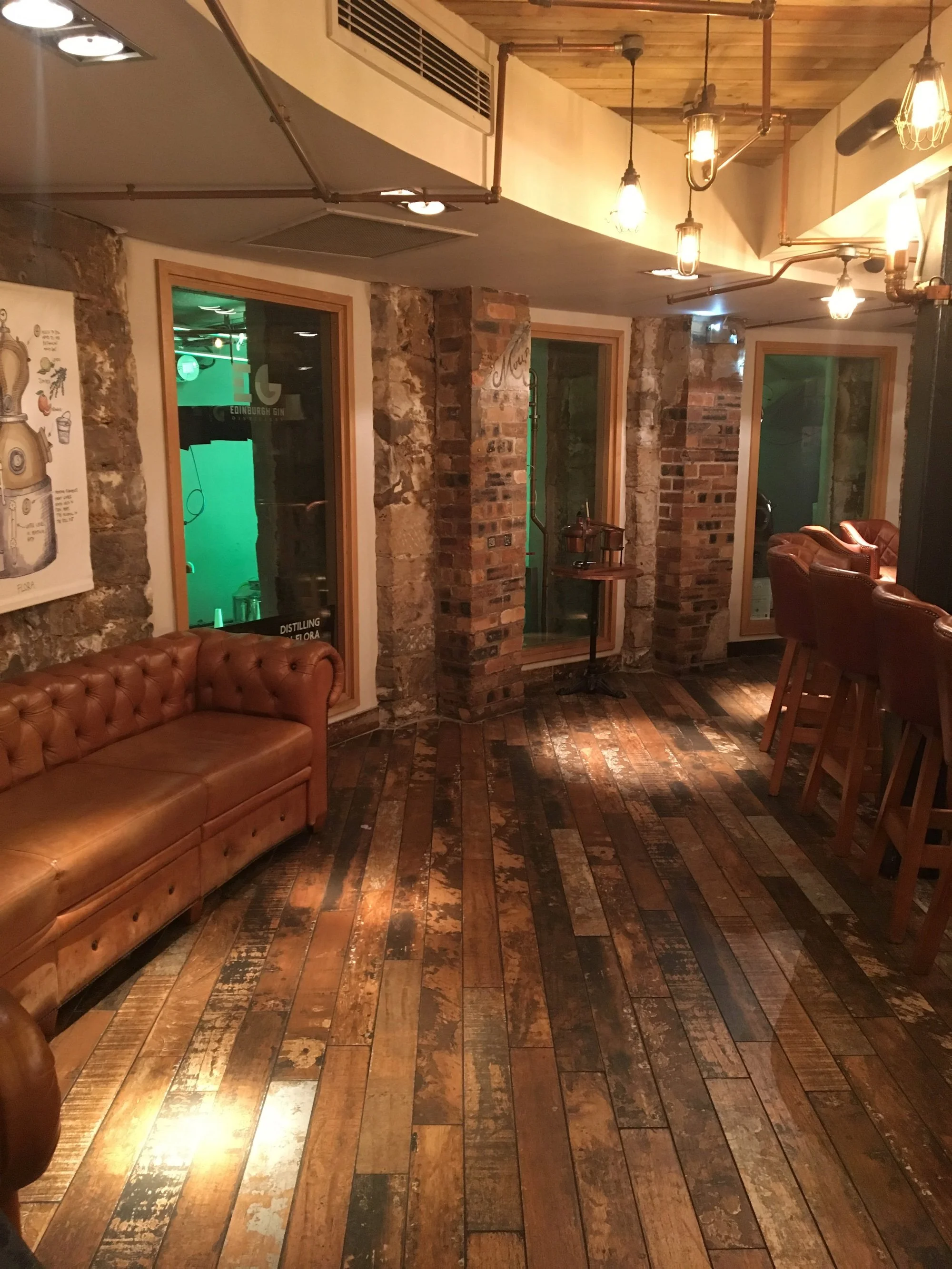 Edinburgh Gin Distillery. 