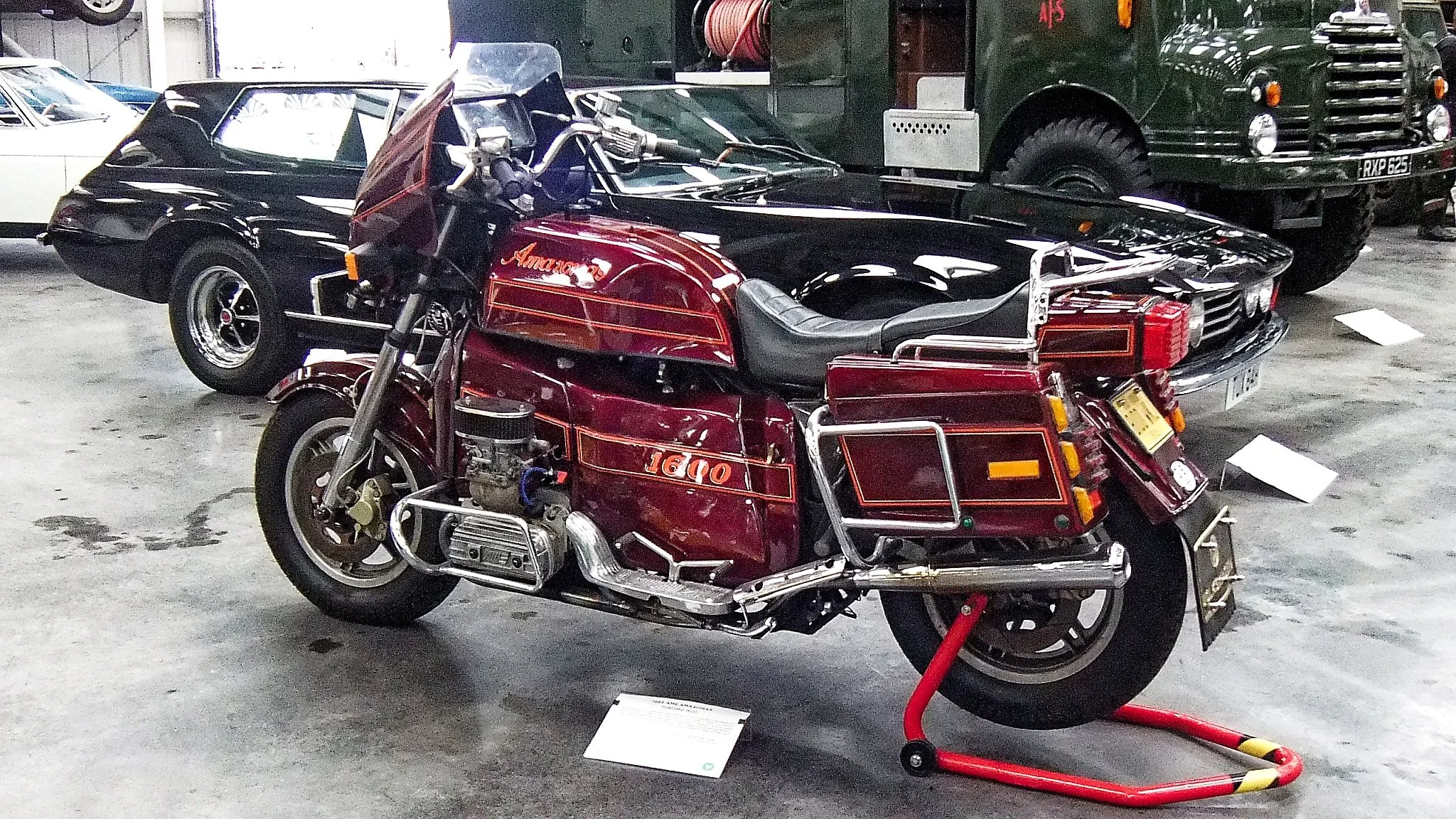 Aahh, the Amazonas. Generally considered one of the WORST motorcycles ever made. 