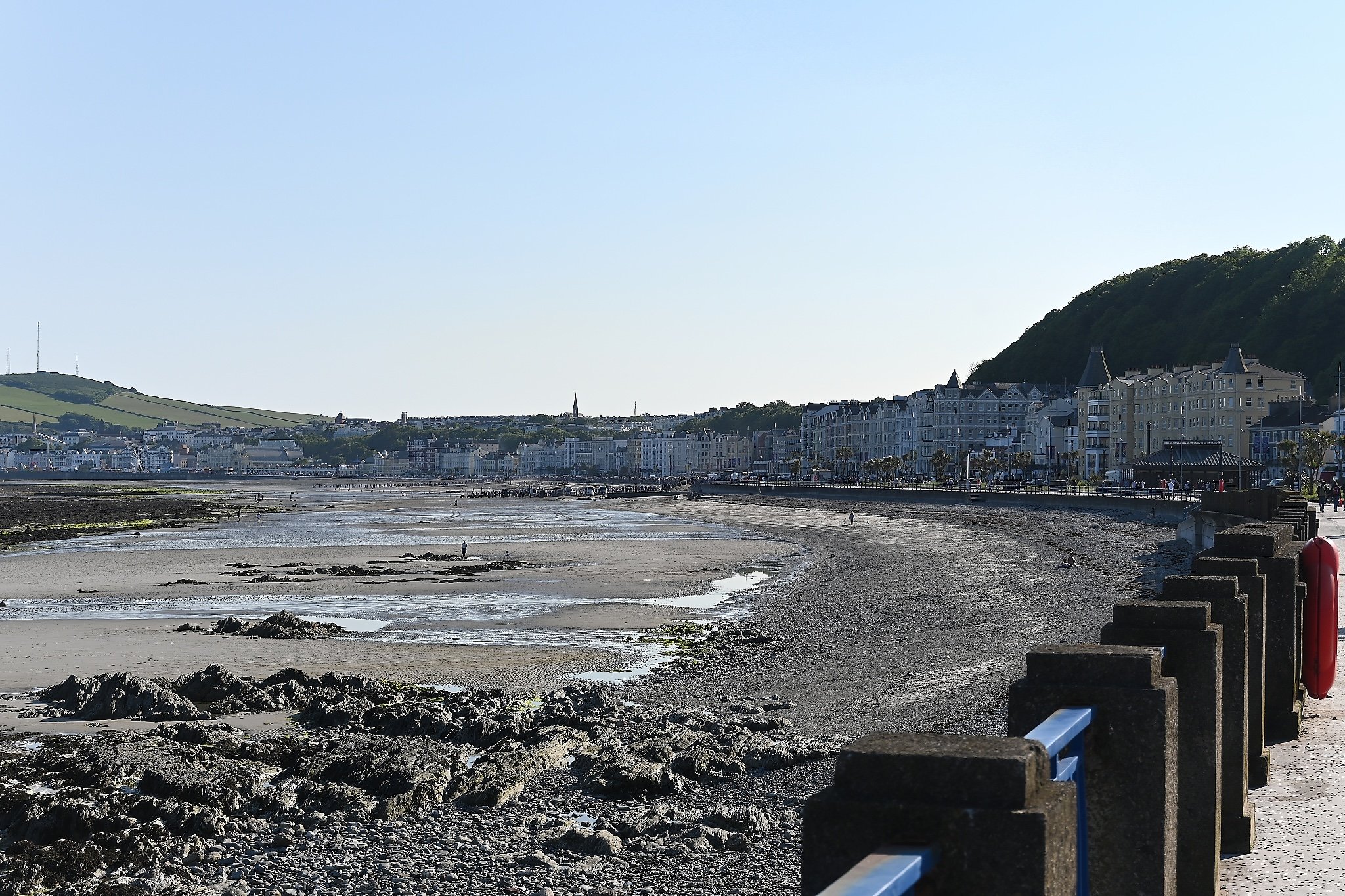 Douglas at low tide.