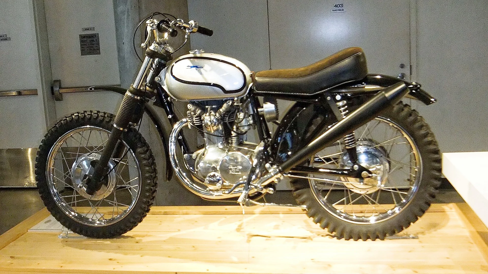 1961 Parilla Wildcat Scrambler.