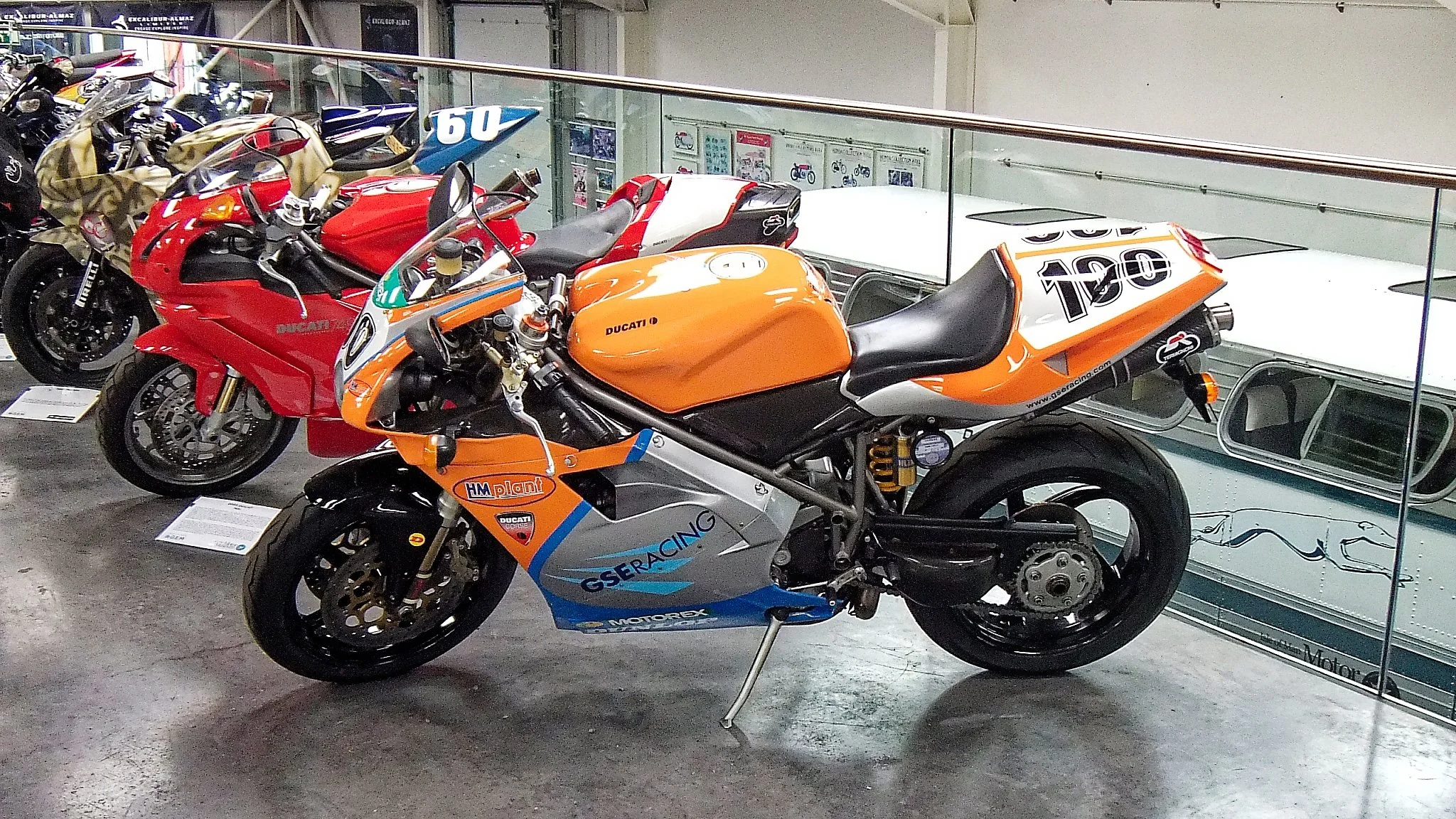 #100 Neil Hodgson Ducati 996. GSE Racing is the most successful British Superbike race team of all time. 