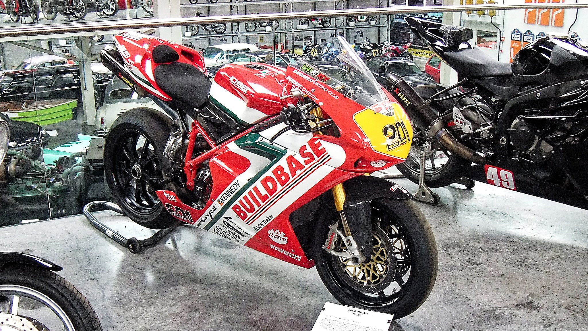 #201 Ducati 1098 ridden by John Laverty in the Northwest 200.