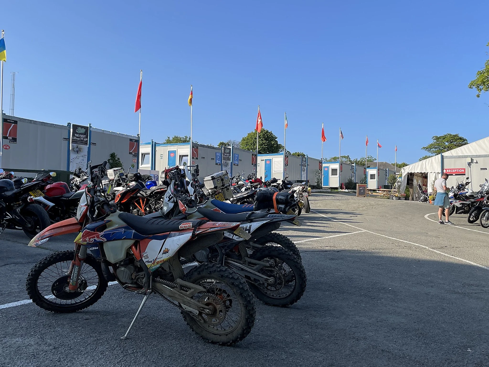 Duke TT Village.  My home away from home. 