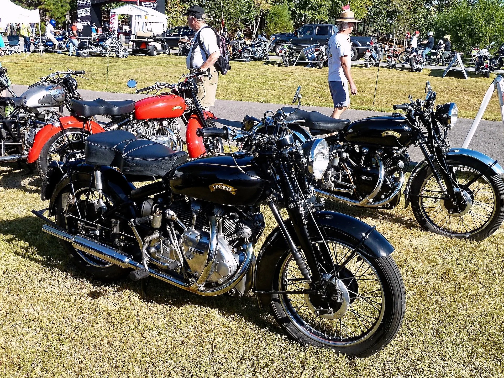How often do you see a Vincent at a swap meet?