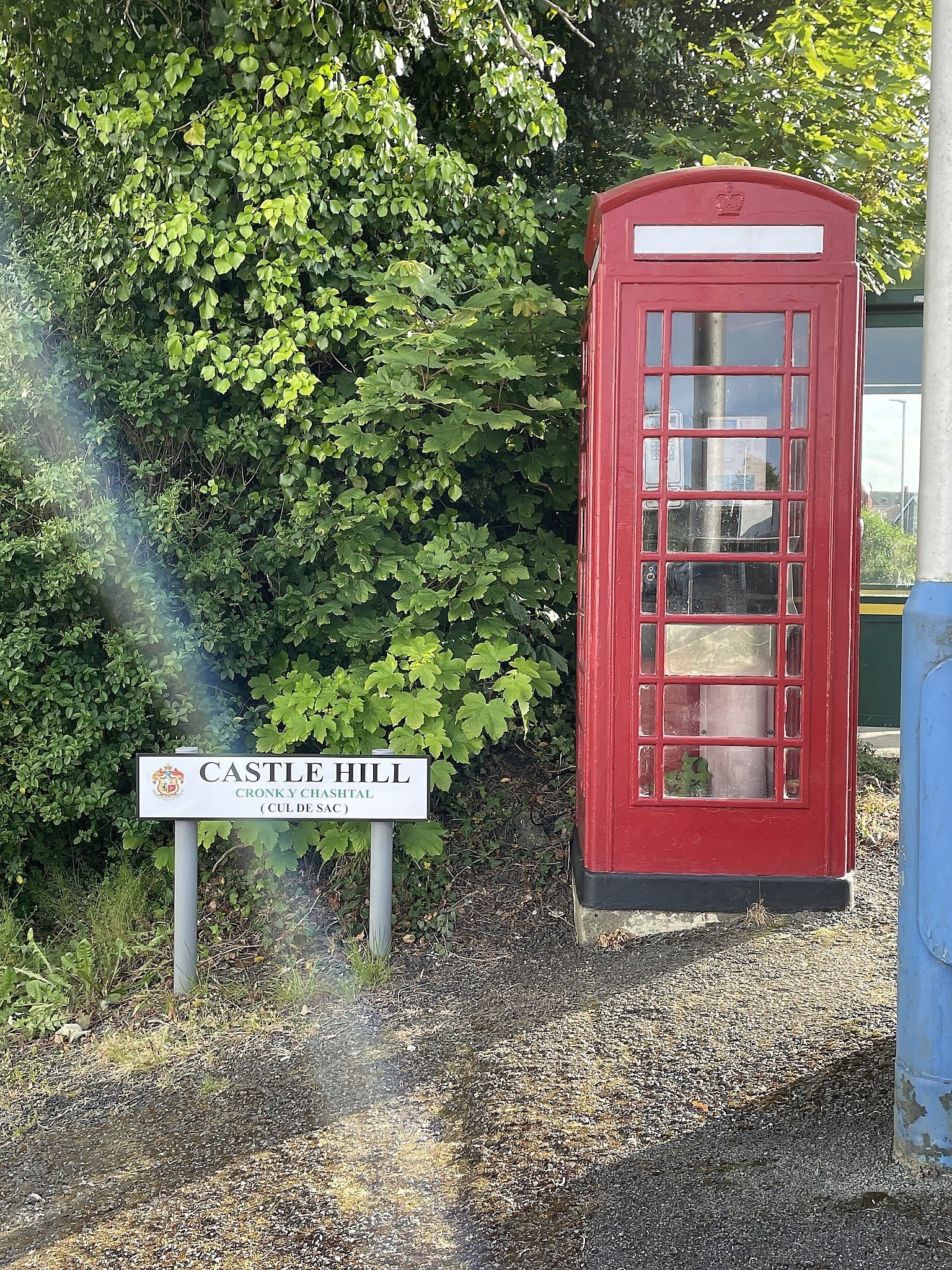 There's even a Visitors Entrance to the Ministry of Magic on the Isle of Man.