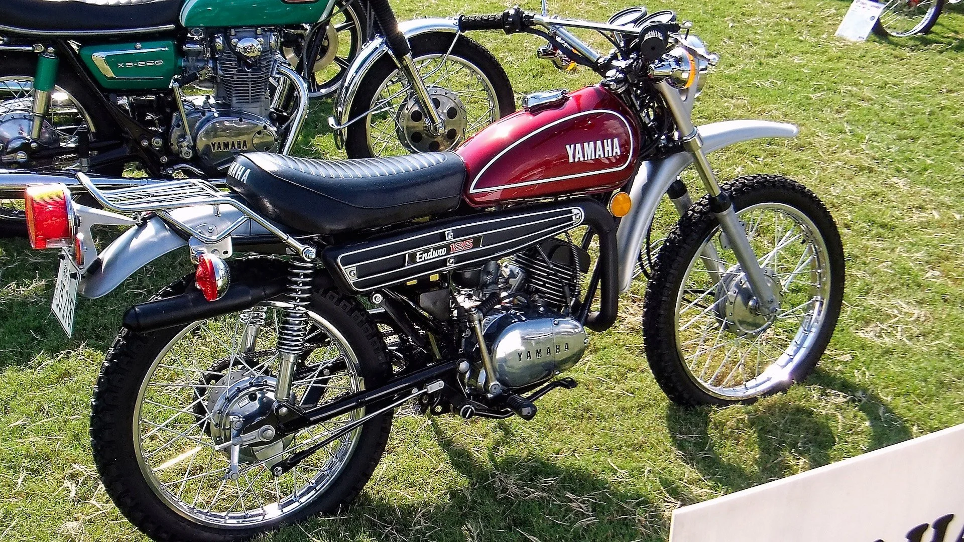1974 Yamaha DT-125A.