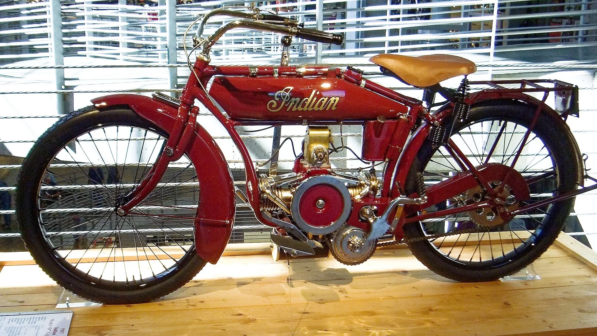1917 Indian Model "O" Light Twin.