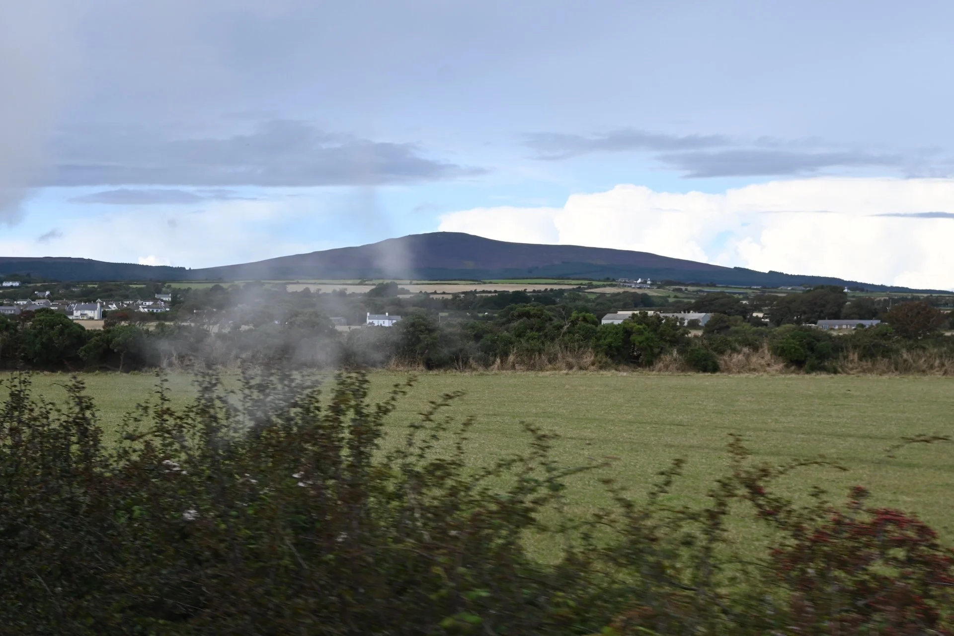 Back on the train, heading south to Castletown.