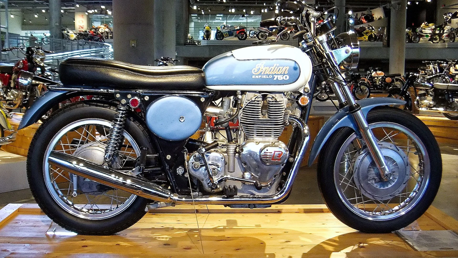 1970 Indian Enfield.